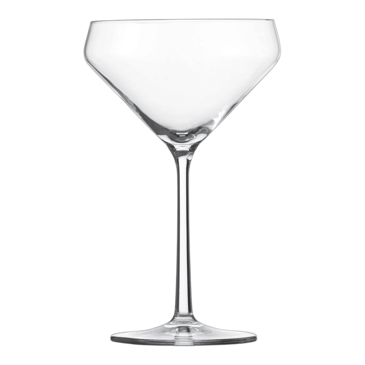 SC Hospitality Belfesta Martini glass made of clear Tritan crystal with a geometric bowl and elegant stem.