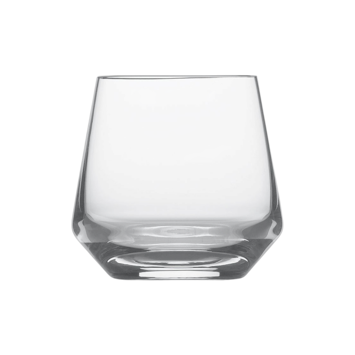 SC Hospitality Belfesta 389ml crystal whisky tumbler with a modern angular profile and heavy base.
