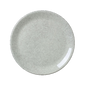 SC Hospitality Steelite Ink Crackle grey coupe plate with a distinctive textured glaze finish