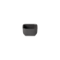 SC Hospitality Roda square stoneware bowl in charcoal ardosia with a matte, textured finish and 9cm size.