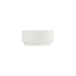 SC Hospitality Steelite Taste white ceramic 6.5cm dip bowl with a contemporary, durable design for professional use.