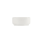SC Hospitality Steelite Taste white ceramic 6.5cm dip bowl with a contemporary, durable design for professional use.