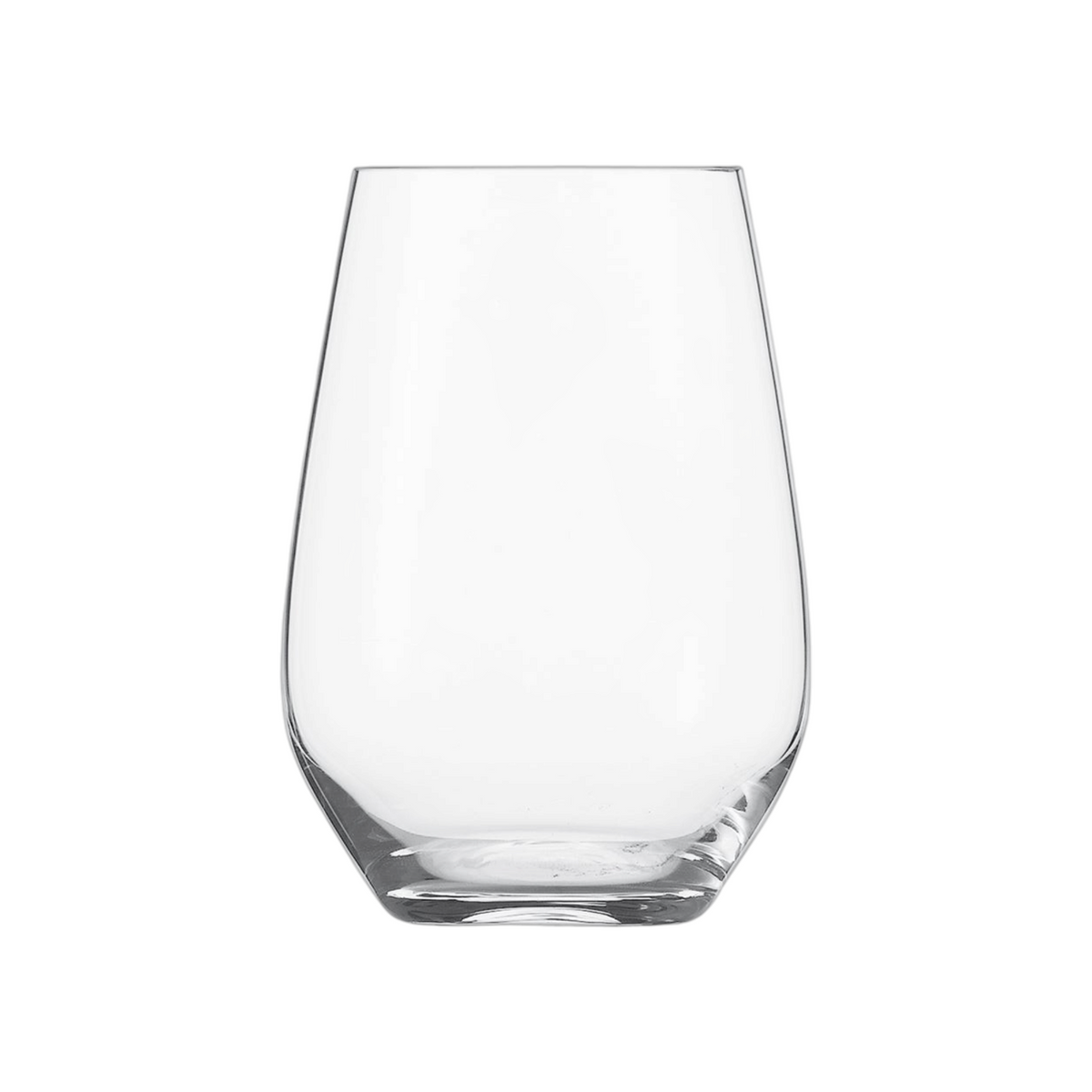 SC Hospitality Vina stemless Bordeaux glass made from durable clear TRITAN crystal for commercial use.