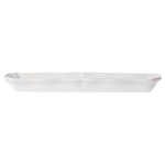 SC Hospitality Alentejo white rectangular ceramic serving tray with rustic edges