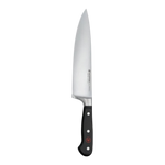 SC Hospitality WÜSTHOF Classic 20cm cooks knife with a stainless steel blade and triple-riveted black ergonomic handle