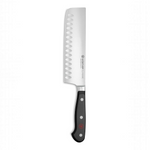 SC Hospitality WÜSTHOF Classic 17cm Nakiri knife with a high-carbon stainless steel blade and black triple-riveted handle