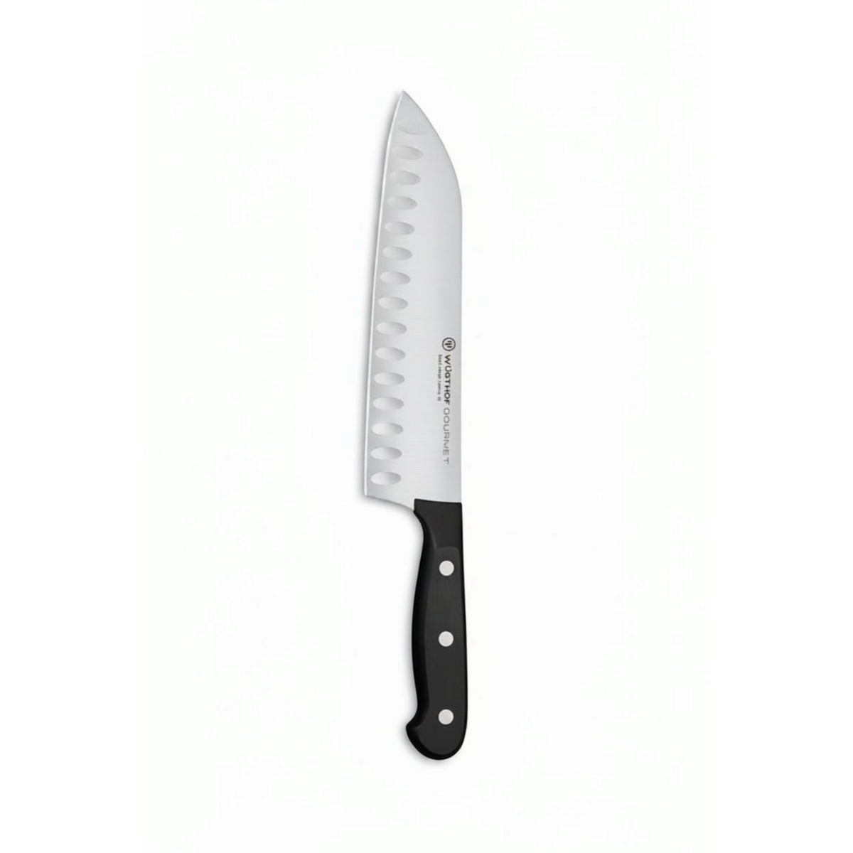 SC Hospitality WÜSTHOF Gourmet 17cm Santoku knife with high-carbon stainless steel blade and triple-riveted handle