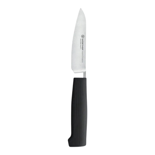 SC Hospitality WÜSTHOF Partner 9cm paring knife with stainless steel blade and black ergonomic handle