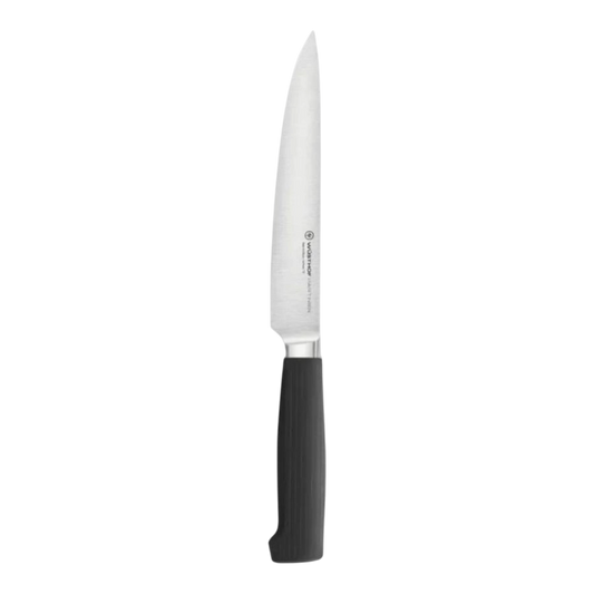 SC Hospitality WÜSTHOF Partner 16cm utility knife with a forged stainless steel blade and ergonomic black handle