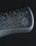 SC Hospitality WÜSTHOF Performer bread knife handle featuring a black non-slip hexagonal power grip and trident logo.