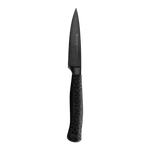 SC Hospitality WÜSTHOF Performer 9cm paring knife with black DLC coated blade and textured hexagon power grip handle.