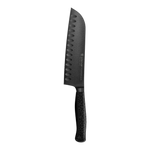 SC Hospitality WÜSTHOF Performer 17cm Santoku knife with a matte-black DLC coated blade and hexagonal grip handle.