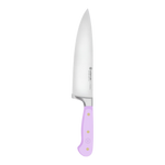 SC Hospitality Wüsthof 20cm cooks knife with a purple yam synthetic handle and high-carbon stainless steel blade.
