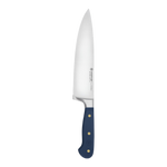 SC Hospitality Wüsthof 20cm cooks knife with a stainless steel blade and ergonomic wild blueberry synthetic handle.