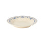 Vila Soup/Pasta Plate 25cm - Beige/Blue