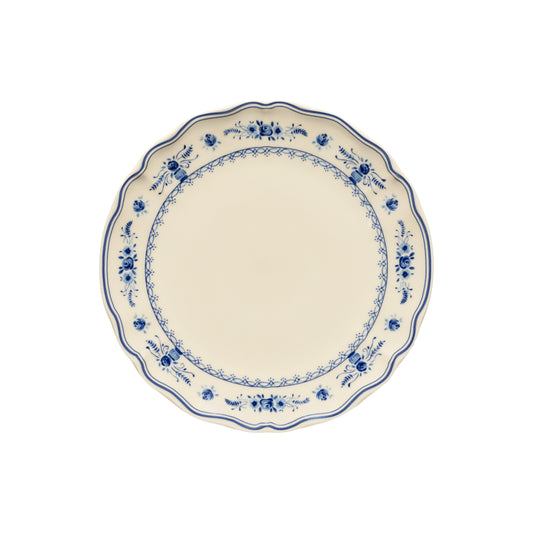 Vila Dinner Plate 27cm - Beige/Blue