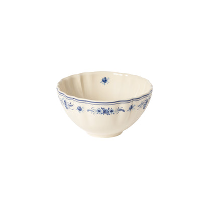 Vila Soup/Cereal Bowl 16cm - Beige/Blue